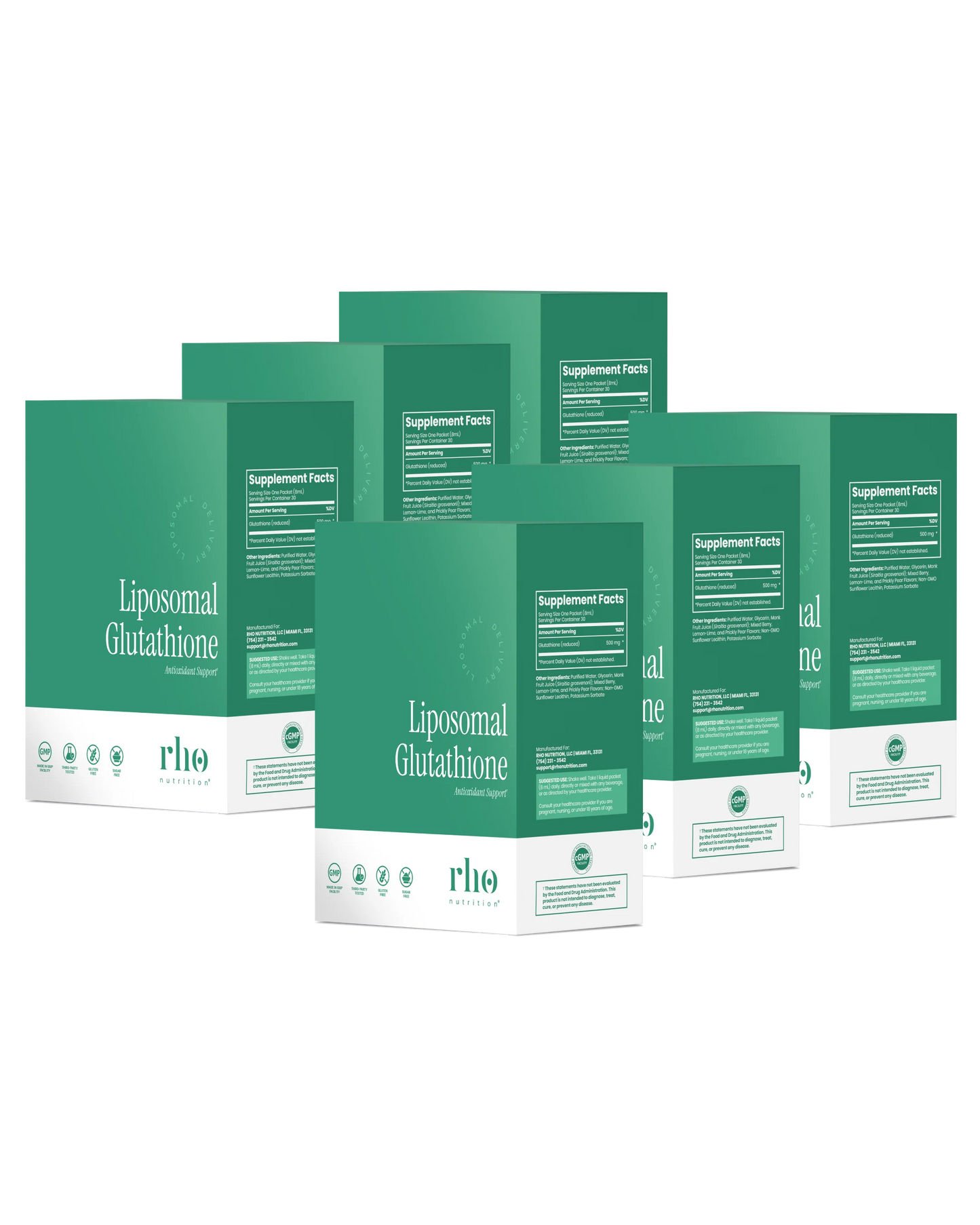 Glutathione Travel Packs