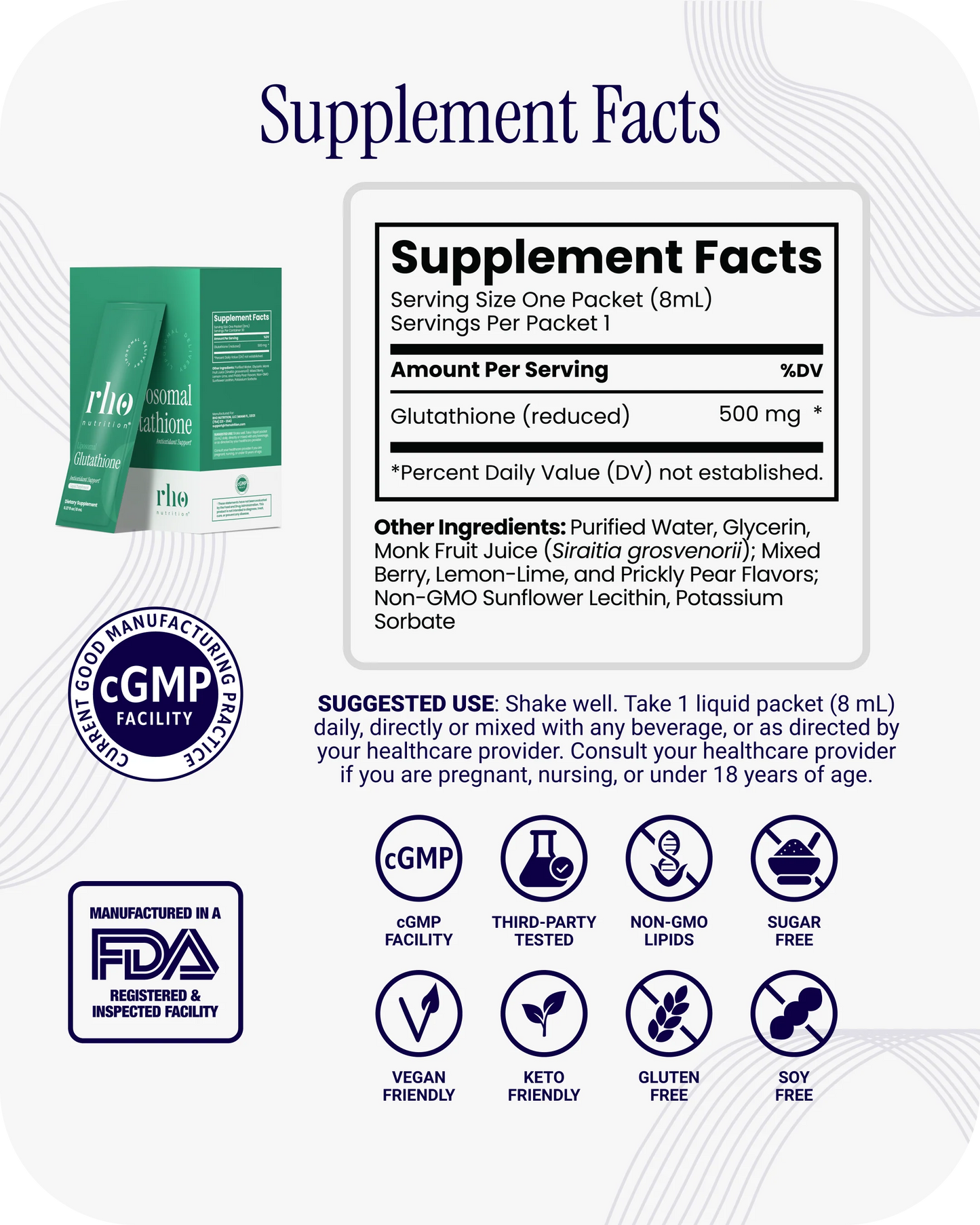 Glutathione Travel Packs