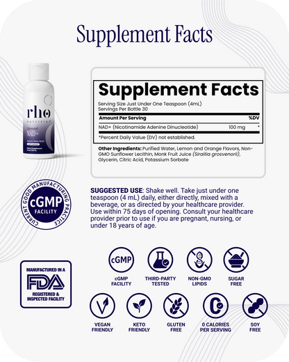 Liposomal NAD+