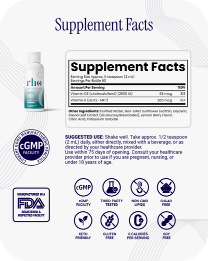 Liposomal D3K2