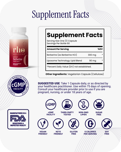 Liposomal Berberine