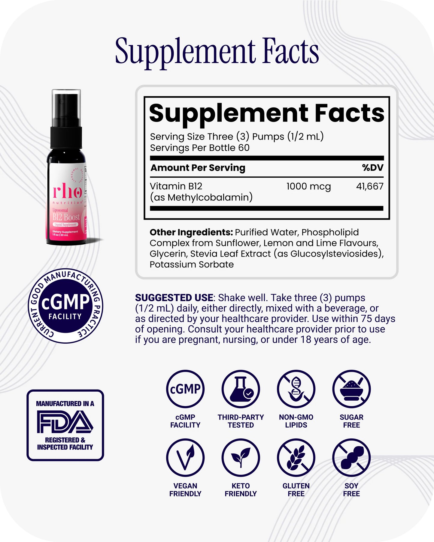 Liposomal Methyl B12