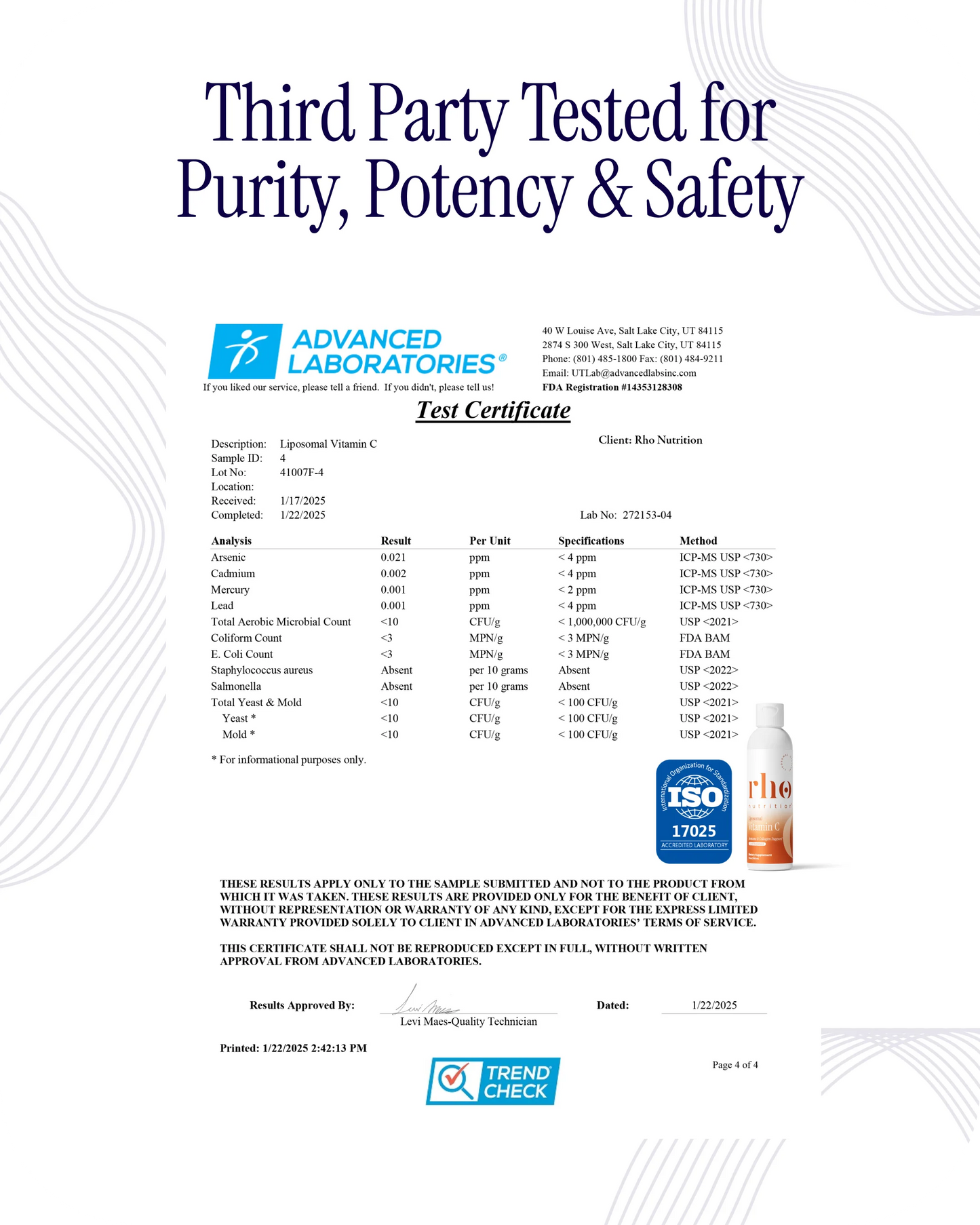 Liposomal Vitamin C