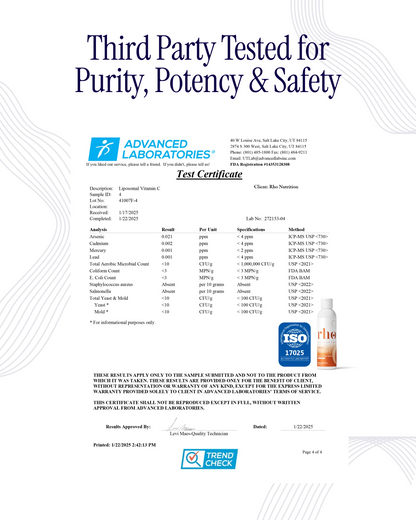 Liposomal Vitamin C